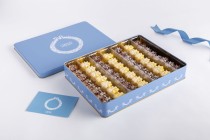 Assorted Petitfour French Blue Tin