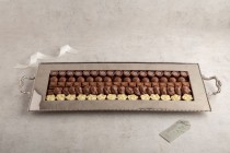 Haj Silver chocolate tray-H3