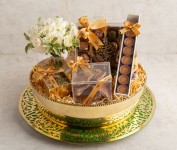 Ramadan package with flower-Green2-R21