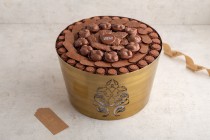 Ramadan gold chocolate tray-R23-12