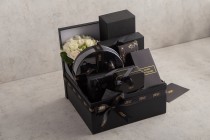square black gift package