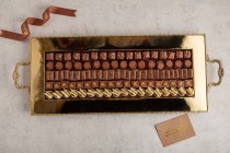 Eid chocolate tray-gold-E12