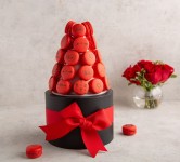 mini macaron love tower-Red