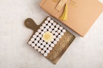 Eid gold platter-walnut gurayba-E11