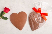 Heart chocolate bar-2pieces
