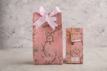 2 pieces-pink bar and bag set
