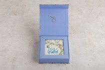 5 pieces-blue bird tart box-GA39