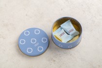 10 Pieces Blue Tin Wrapped Chocolate Giveaway - GA47